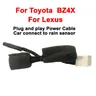 Plug & Play Regensensor Power Seilbahn DVR Dash Cam Recorder für Toyota BZ4X Lexus