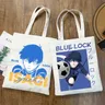 Blue Lock Isagi YopiercAnime Canvas Initiated Bag Canvas Tote Cuillère à soupe Shopping Canvas