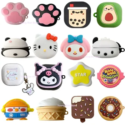Cartoon Anime Hülle für Samsung Galaxy Buds FE /Buds Live /Buds Pro /Buds 2/Buds2 Pro Hülle Image