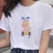 Maglietta in cotone Anime Sailor Graphic Moon Printed abbigliamento donna Fashion Goth abbigliamento