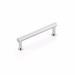 Schaub Pub House Cabinet Pull 4" Center to Center 4.5 H x 0.5 W x 1.25 D in grayMetal in Polished Chrome | Wayfair 5004-26