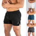 2023 Männer Fitness Bodybuilding Shorts Mann Sommer Turnhallen Training männlich atmungsaktiv Mesh