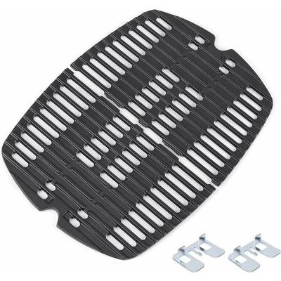 7644 32 3 x 21 6cm Grillrost Gusseisen Ersatzteile Zubehor Passend fur Weber Baby q Q100 Q1000 Shopping