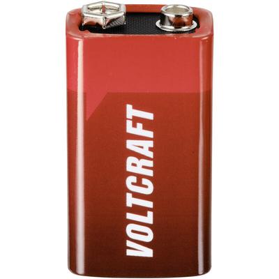 Voltcraft - 6LR61 9 v Block-Batterie Alkali-Mangan 550 mAh 9 v 1 St.