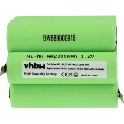 Akku Ersatz für 27AZ07BH, 3SD B01 ww, 833297 für Dachfensterrollladen (2300mAh, 10,8V, NiMH) - Vhbw Image