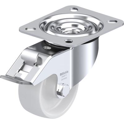 Blickle - 481457 le-po 75G-FI Lenkrolle mit Feststeller Rad-Durchmesser: 75 mm Tragfähigkeit Image