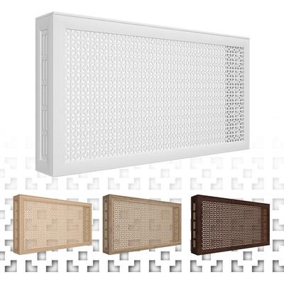 Heizkörperverkleidung Damasco Lüftungsgitter Landhausstil, hdf/mdf Holz foliert 90/120/150cm