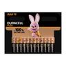 Blister 12 Duracell batterien - 100% extra lange lebensdauer mn2400plus/b12