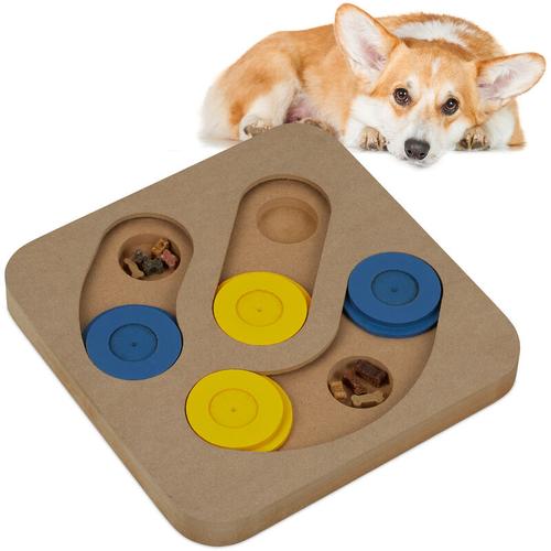 Relaxdays - Intelligenzspielzeug für Hunde, Leckerli verstecken, interaktives Hundespielzeug