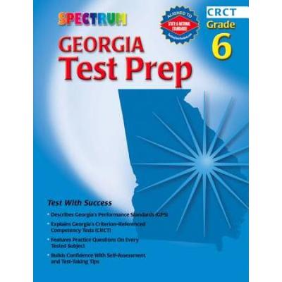 Spectrum Georgia Test Prep, Grade 6