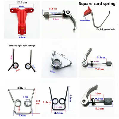 Children's scooter accessories spring quick release children's three or four wheel skateboard
