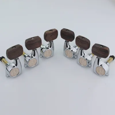GUYKER Electric Guitar Front Locking Tuners Machine Heads Tuners 3R3L Exquisite craftsmanship