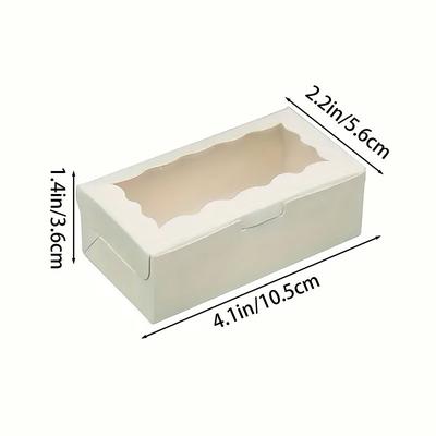 Small cake baking box paper material square disposable paper cup biscuit storage box can be used for home baking cake shop party gift box hand gift folding bread box
