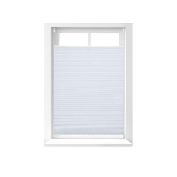 relaxdays Plissee Rollo 80 x 130 cm weiß, 80x130 cm Image