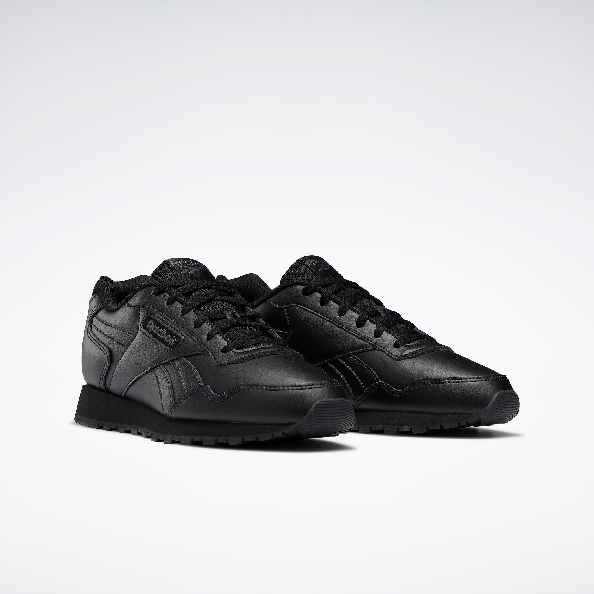 Sneaker REEBOK CLASSIC "REEBOK GLIDE", Damen, Gr. 36, schwarz, Leder, Synthetik, Schuhe Sneaker