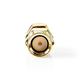Nedis SMA Adapter - SMA-Stecker - SMA-Stecker - Vergoldet - 50 Ohm - Gerade - Kupfer - Gold - 2 Stück - Box