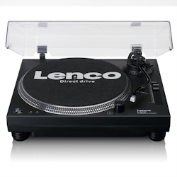 Lenco Plattenspieler L-3818BK, Schwarz Image