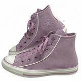 Converse Shoes | Converse Chuck Taylor High Shoes Suede Pink For Women A05413c Sb Sneakers Casual | Color: Pink/White | Size: 8