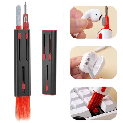 Multifunktionsreiniger-Kit für Airpods Pro Freebuds 3 Ohrhörer Reinigungs stift Tastatur bürste Image