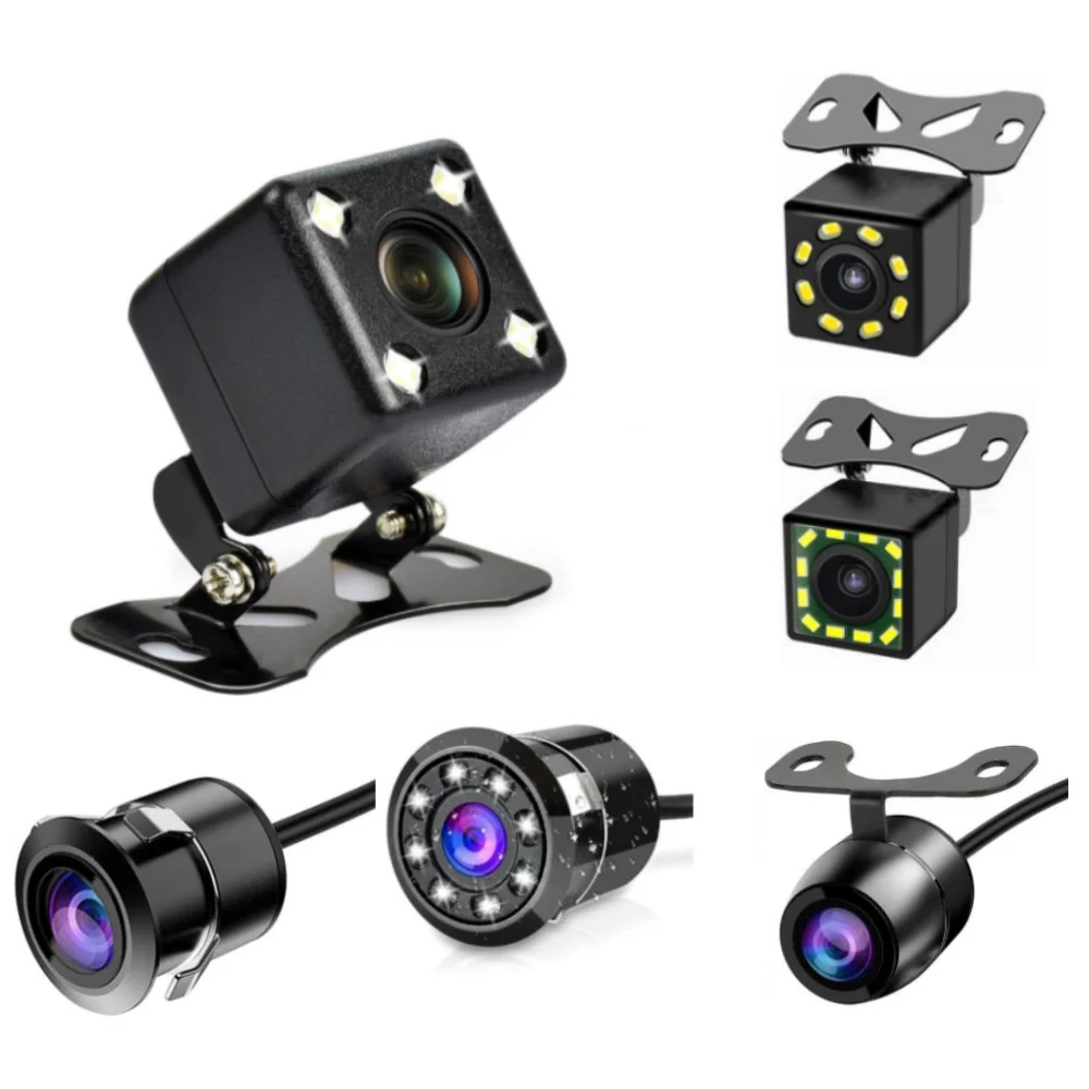 Auto-Rückfahrkamera, 170-Grad-HD-Video, Nachtsicht, Rückfahrkamera, Auto-Parkkamera, CCD, wasserdicht, LED, Auto-Backup-Monitor Image