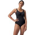 SPEEDO Damen Badeanzug Womens Shaping AquaNite Swimsuit, Größe 40 in Schwarz