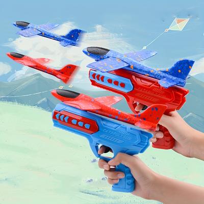 Aircraft Toy With Launcher, Foam Launch Aircraft G...