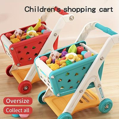 Simulated Children's Play House Shopping Cart Kitc...