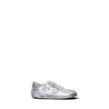 PHILIPPE MODEL Sneaker donna bianca/argento in pelle