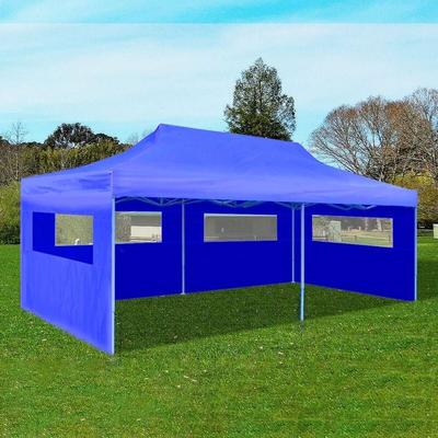 Vidaxl - Pop-Up-Partyzelt Festzelt Faltbar Blau 3×6 m