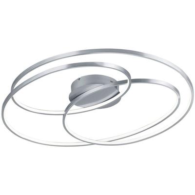 Trio Lighting - gebraucht] Led Deckenlampe Leuchte Gale Deckenleuchte 80cm Nickel Matt B-Ware Image