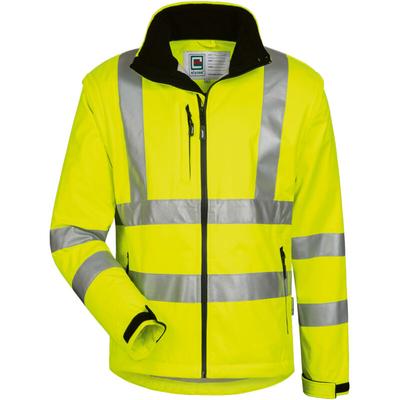 Elysee - logan Warnschutz-Softshell-Jacke ® en 471/3, en 340, Gelb, Gr.XXXL