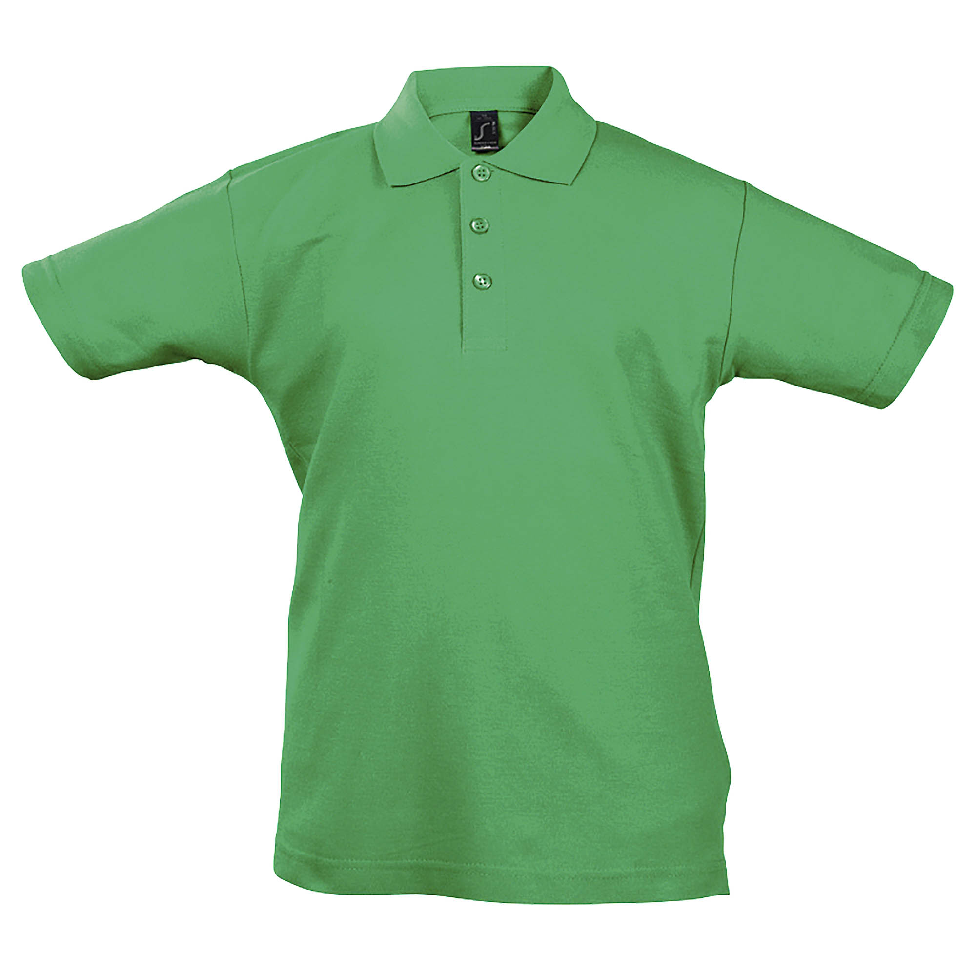 SOLS Childrens Unisex Kids Summer II Pique Polo Shirt (kelly Green) Cotton - Size 12Y | SOLS Sale | Discount Designer Brands