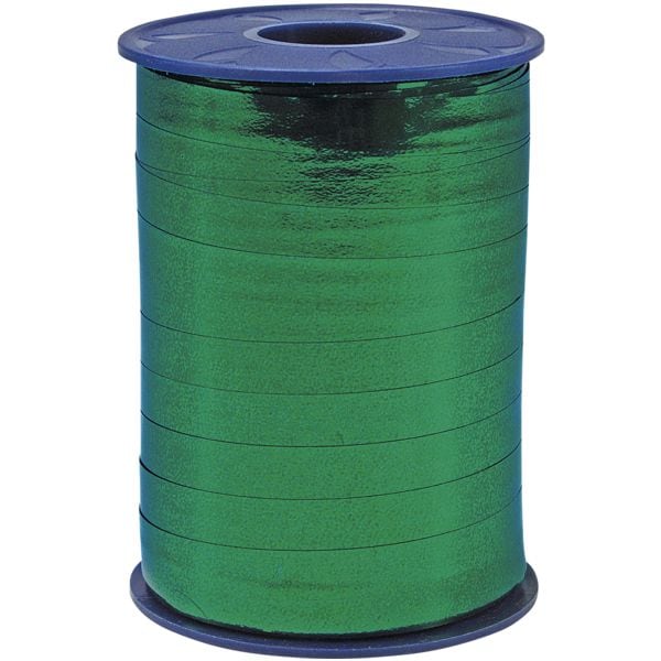 PRÄSENT Metallic Ringelband grün, 1 cm Image