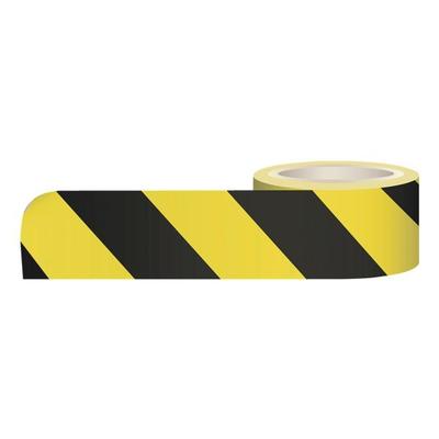 Marahrens Warnmarkierungsband gelb / schwarz 5 cm x 50 m gelb, 5 cm Image