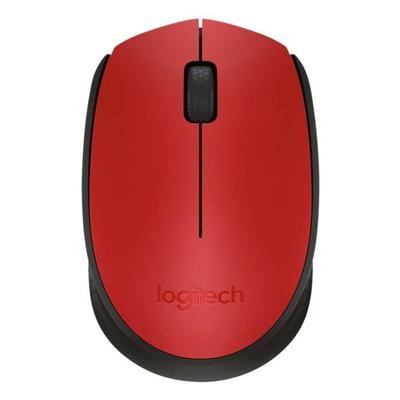 Kabellose Maus »M171« rot, Logitech, 6.15x9.77x3.52 cm