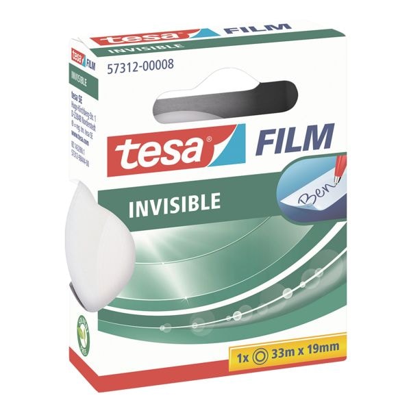 tesa Klebeband »matt-unsichtbar« transparent matt 57312, 19 mm/33 m (B/L) transparent, 1.9 cm Image