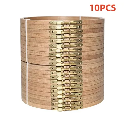 10pcs/Lot Dia 3-12inch Round Embroidery Hoops Wooden Beech Cross Stitch frame Hoops Craft Embroidery