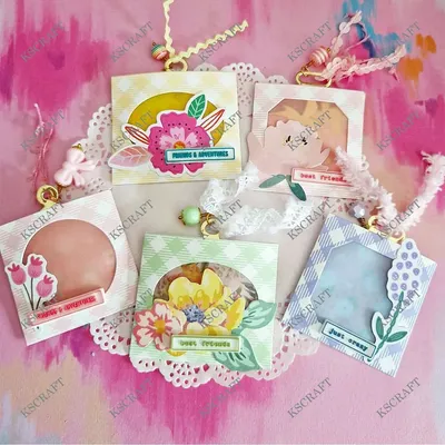KSCRAFT Shabby Chic Specimen Slides Metal Cutting Dies Stencils for DIY Scrapbooking Decorative