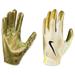 Nike Vapor Jet 8.0 Energy Football Gloves Metallic Gold/Black