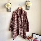Free People Jackets & Coats | Free People Victorian Plaid Jacket | Color: Red/Tan | Size: S