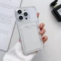 Custodia trasparente in silicone antiurto per iPhone 15 14 13 12 Mini 11 Pro XS Max X XR 6 6s 7 8