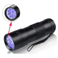UV Taschenlampe 12 LED Licht Tragbare Uv Lampe Taschenlampe Bargeld Erkennung Fluoreszenzmittel