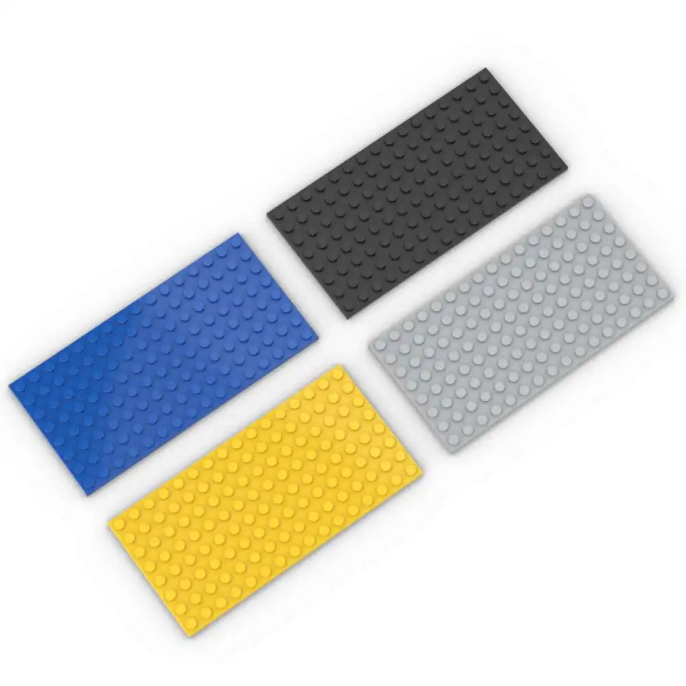 MOC 1PCS 92438 8x16 Platte Baustein High-Tech Basis Bord Bildungs Ziegel Partikel Puzzle DIY Spielzeug kinder Geburtstag Geschenk Image