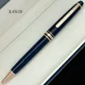 Penna a sfera Monte Ultra di lusso di alta qualità MB 163 penne Fountian Rollerball nere penne per