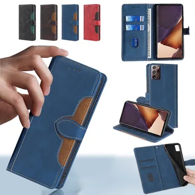 Für Samsung Galaxy Note 20 10 Ultra Plus Note 10 9 8 Pro 10 Lite Magnets chnalle Leder Handy hülle mit Geld klammer Kartens teck plätzen