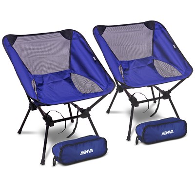 Enva 2x Faltbarer Campingstuhl - Ultrakompakt [Hersteller-Nr. 40974586]