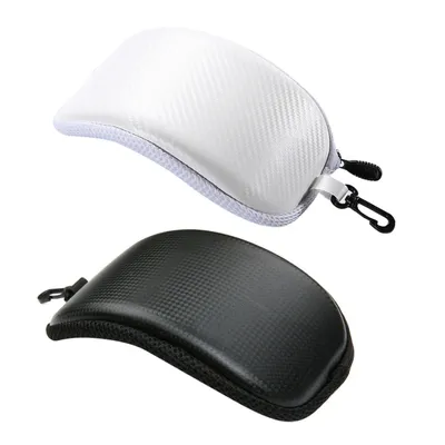 Ski Snow Goggle Protector Case (Without Goggles) Skiing Snowboard Glasses Eyewear Box Zipper Hard