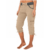 YDKZYMD Womens Capri Cargo Pants High Waisted Athletic Drawstring Cropped Pants Hiking Lightweight Casual Summer Baggy Pants Golf Outdoor Joggers Pants with Pockets Khaki 3XL