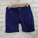 American Eagle Outfitters Shorts | Aeo Bermuda Shorts | Color: Blue | Size: 00
