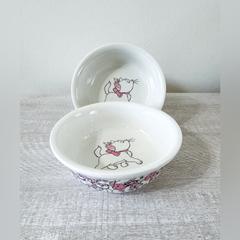 Disney Cat | Aristocats Marie Pet Ceramic Bowl | Color: White | Size: Os